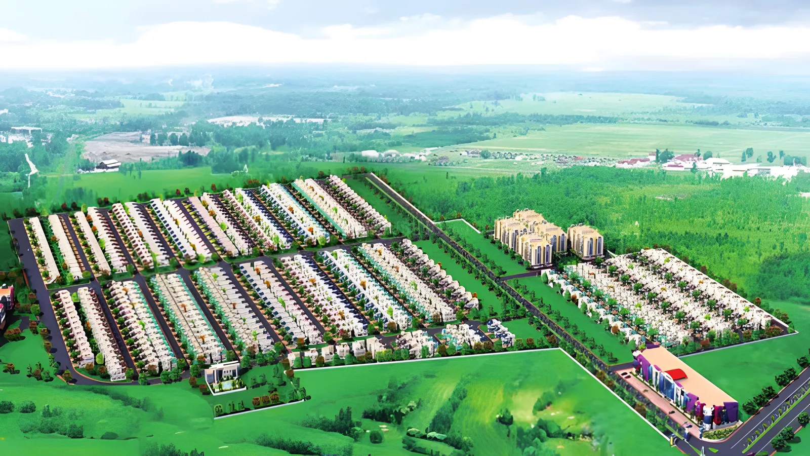 Aerial view of Jharna, Jaipur