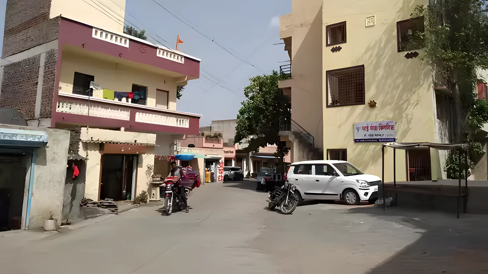 Aerial view of Lakhesara, Jaipur