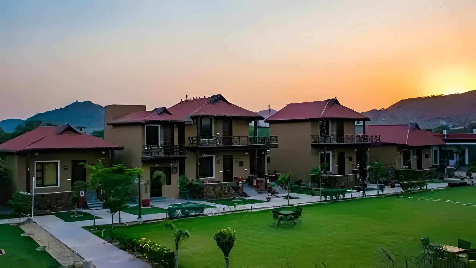 Aerial view of Naradpura, Jaipur