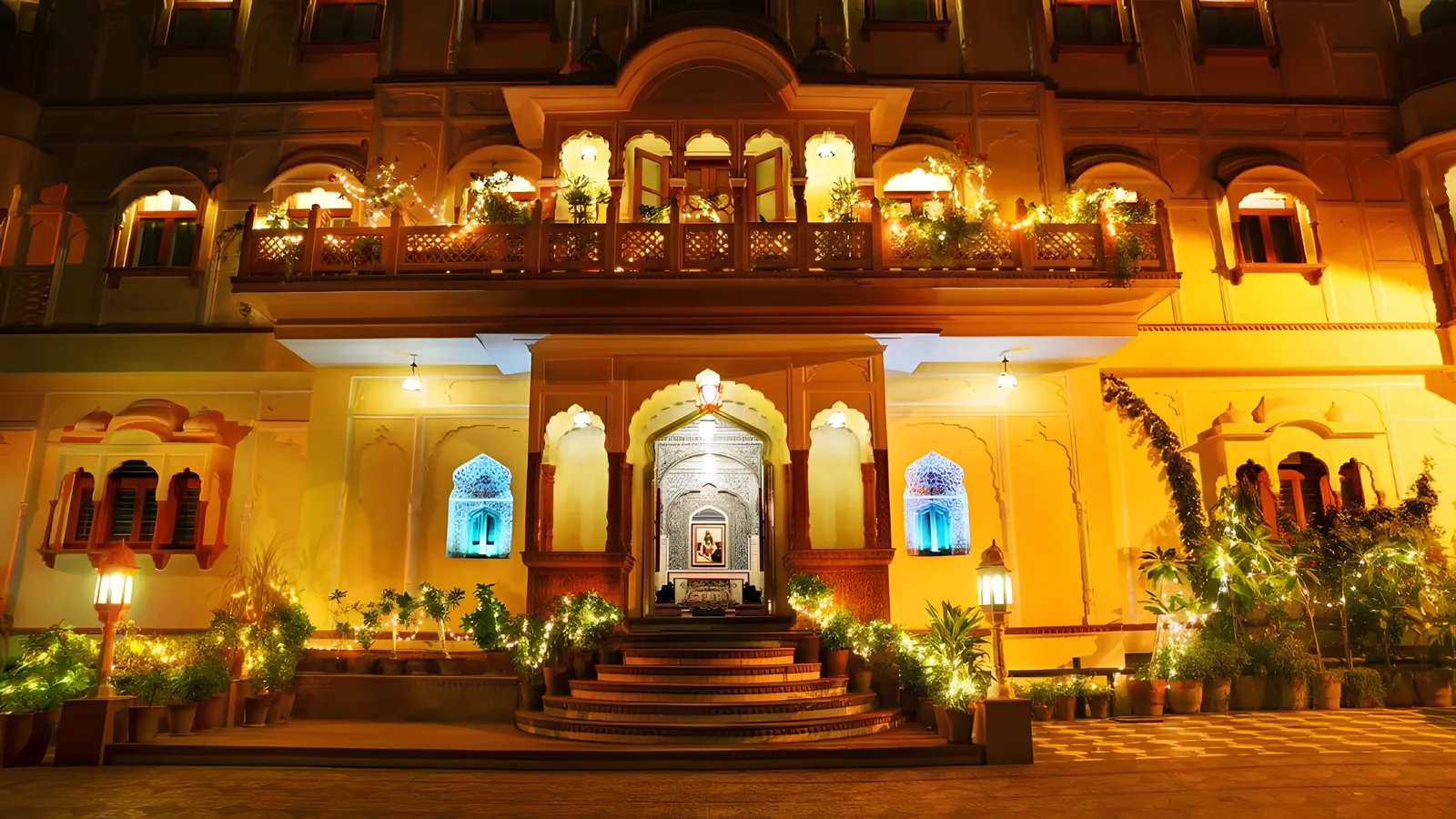 Aerial view of Peepalawali, Jaipur