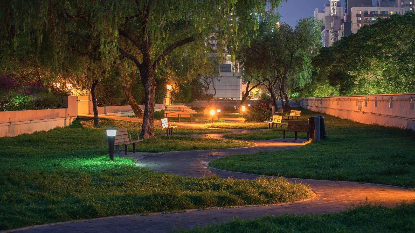 Neighbourhood park in Ranjit Enclave, Jalandhar