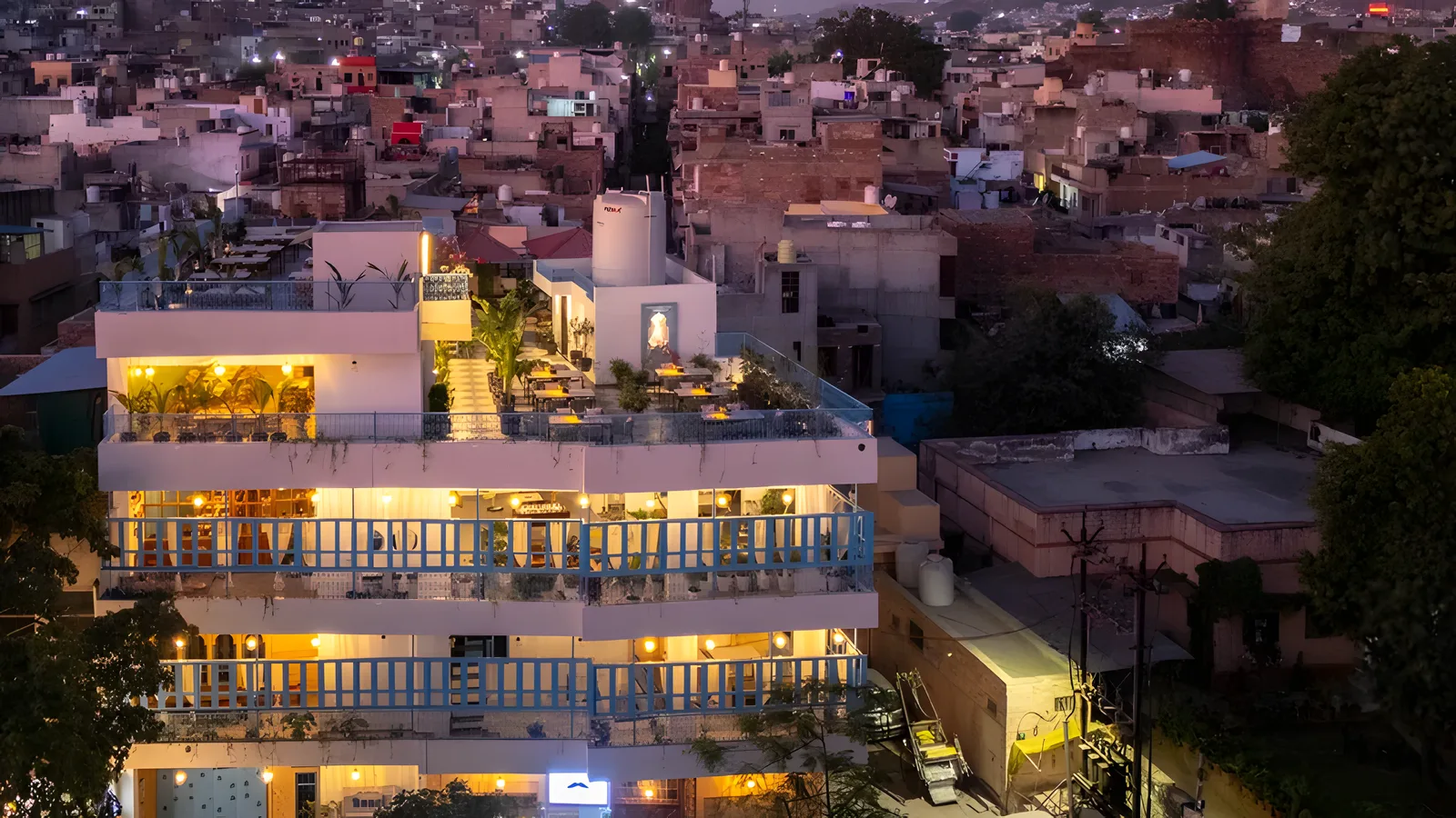 Aerial view of Barli Ner, Jodhpur