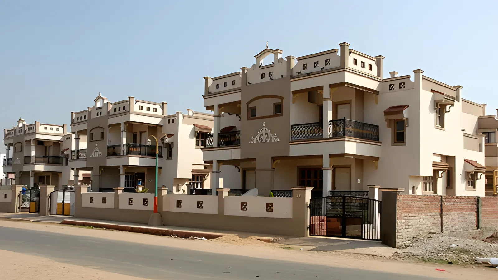 Aerial view of BJS Colony, Jodhpur