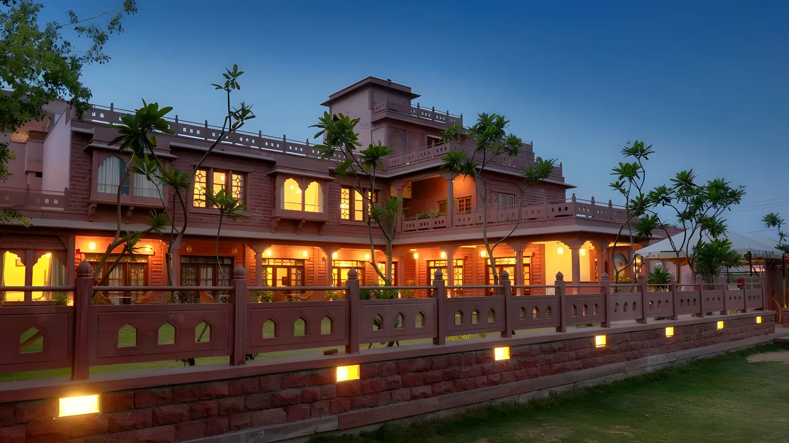 Aerial view of Chopasni, Jodhpur