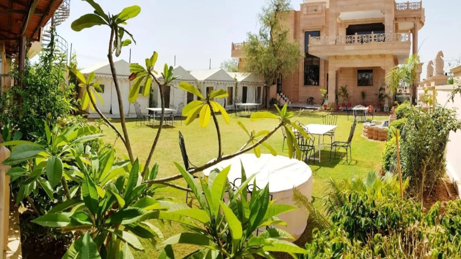 Aerial view of Damodar Colony, Jodhpur