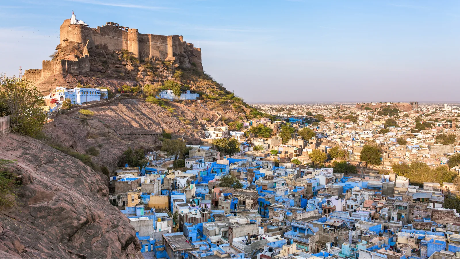 Aerial view of Digari Kalan, Jodhpur