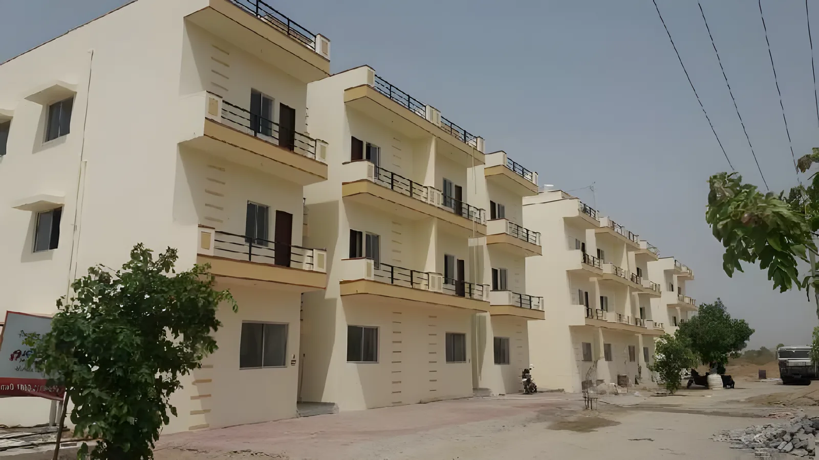 Aerial view of Income Tax Colony, Jodhpur