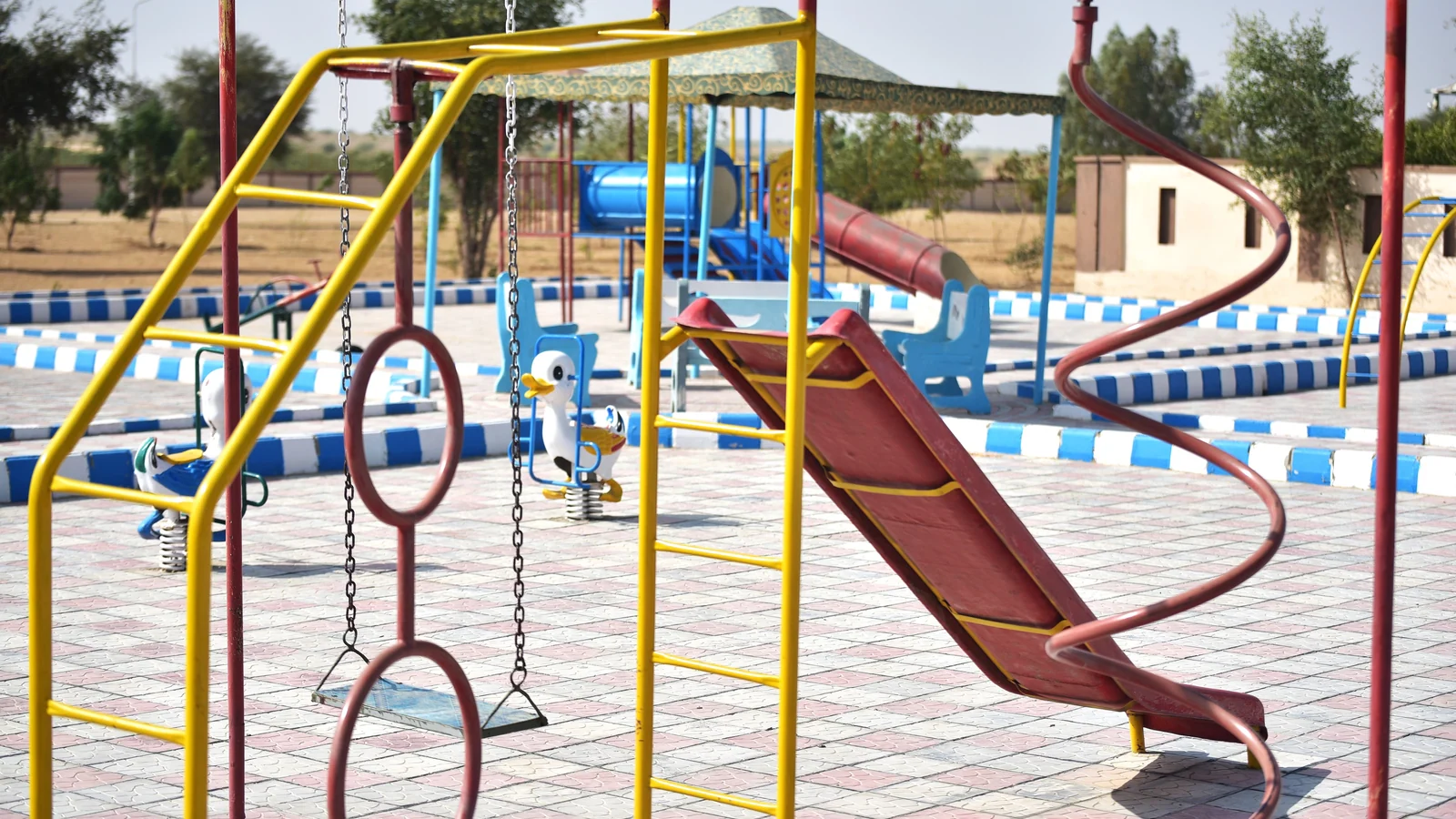 Neighbourhood park in Pal Garh, Jodhpur