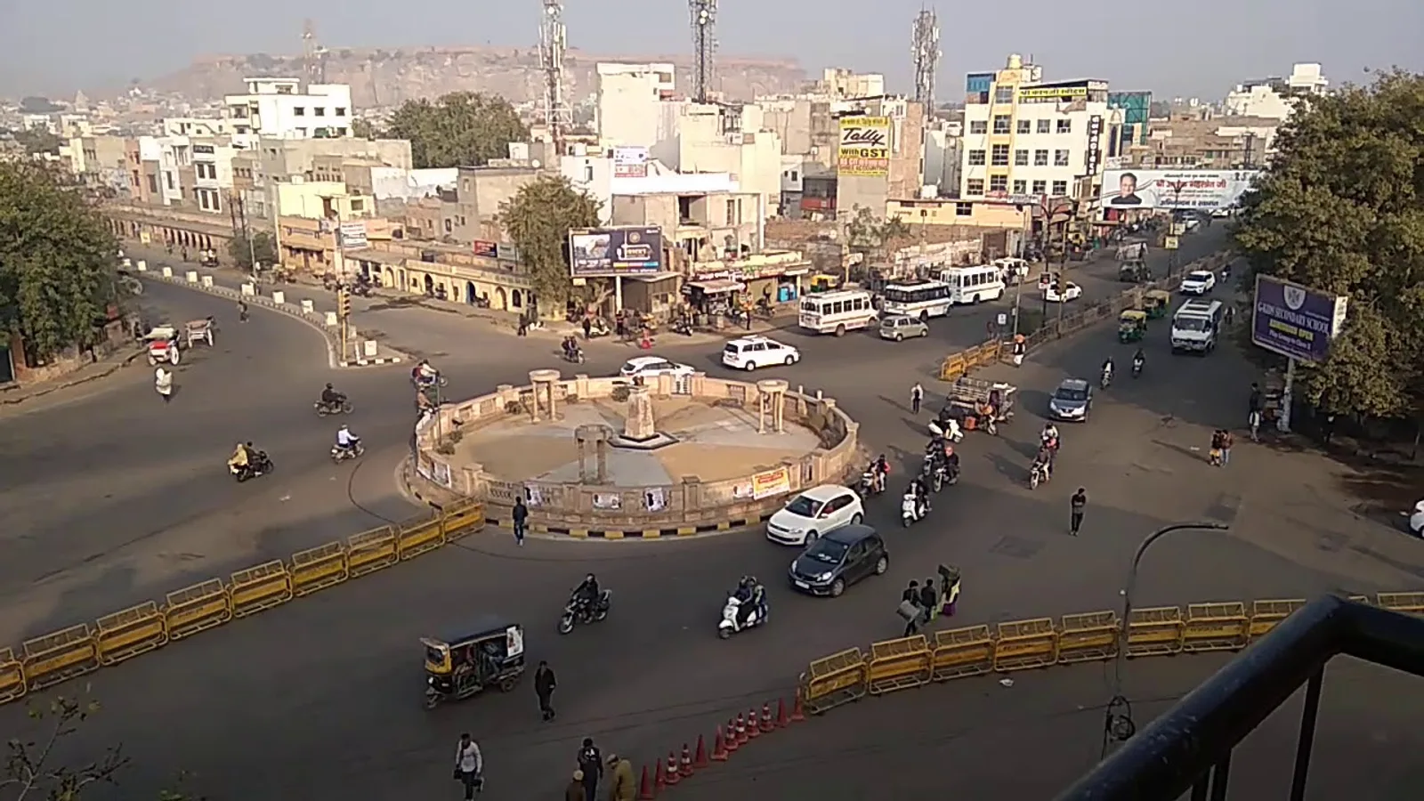 Aerial view of Pavta, Jodhpur