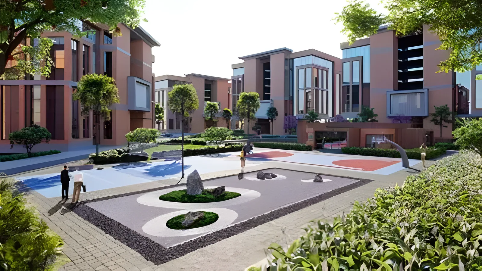 Aerial view of Pratap Nagar, Jodhpur