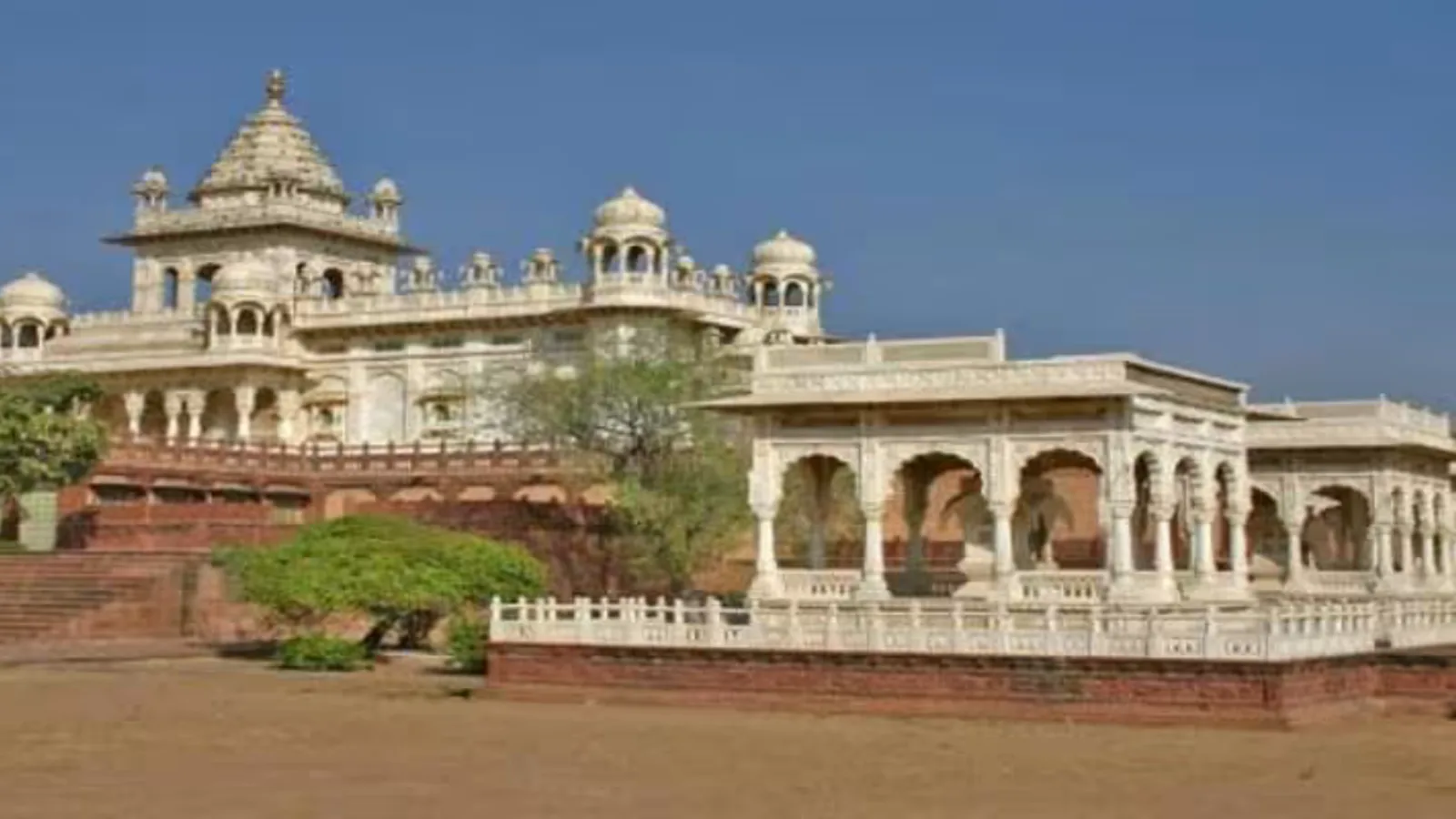 Aerial view of Rai Ka Bagh, Jodhpur