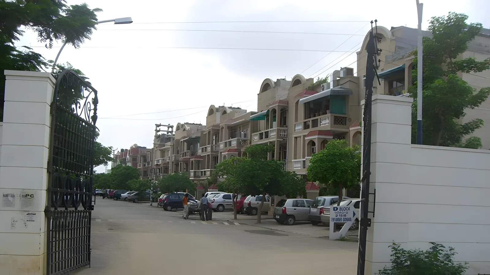 Aerial view of Rajiv Gandhi Colony, Jodhpur