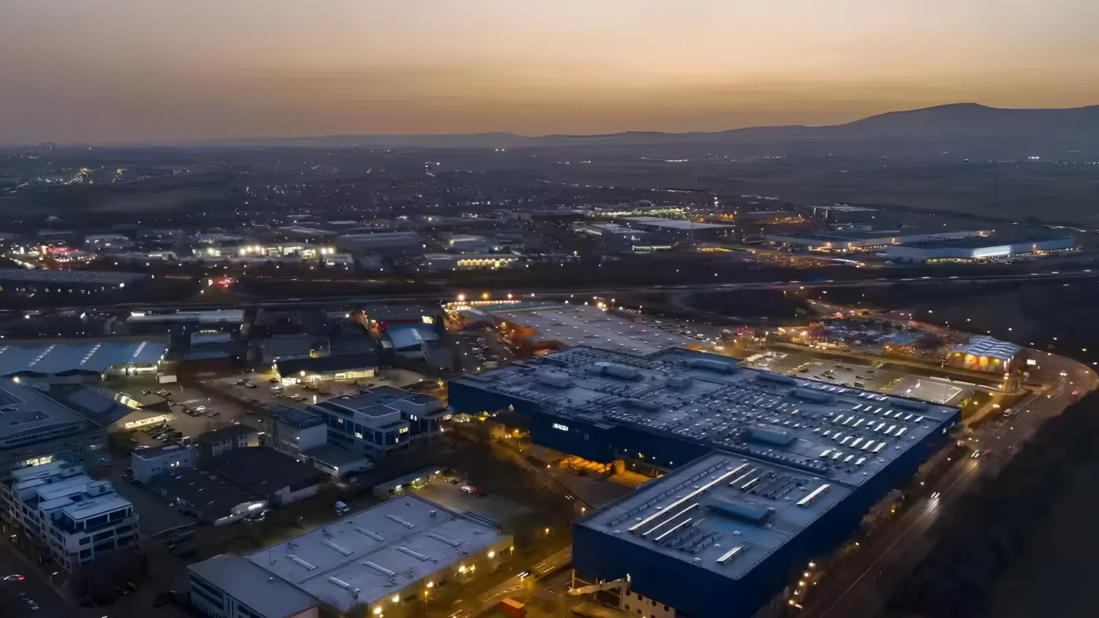 Aerial view of Sangariya Industrial Area Phase 2, Jodhpur