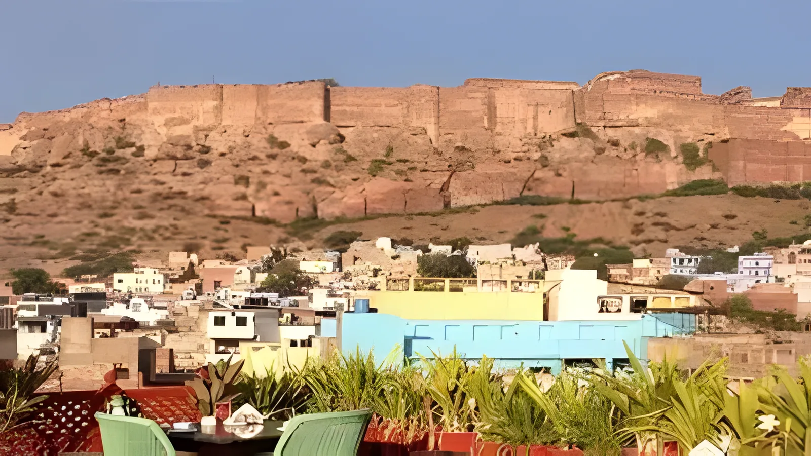 Aerial view of Shikargarh, Jodhpur