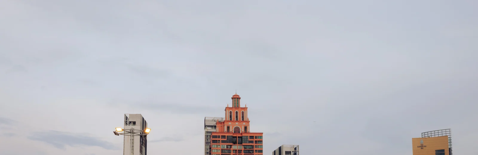 Skyline of Baruipara, Kolkata at golden hour