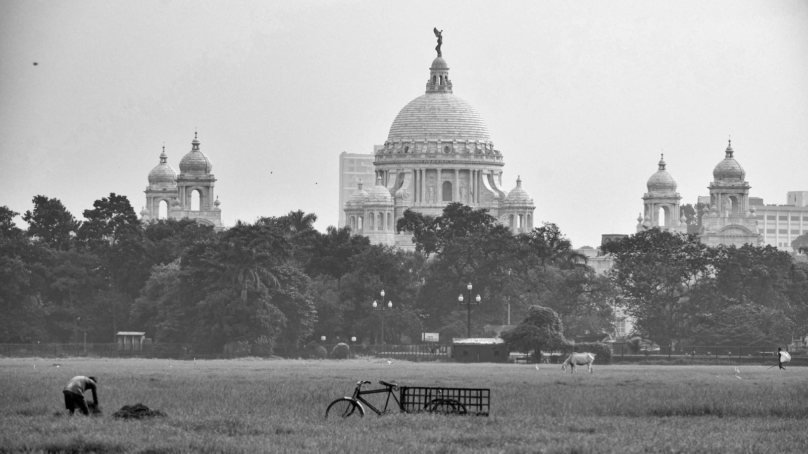 Neighbourhood park in Basirhat, Kolkata