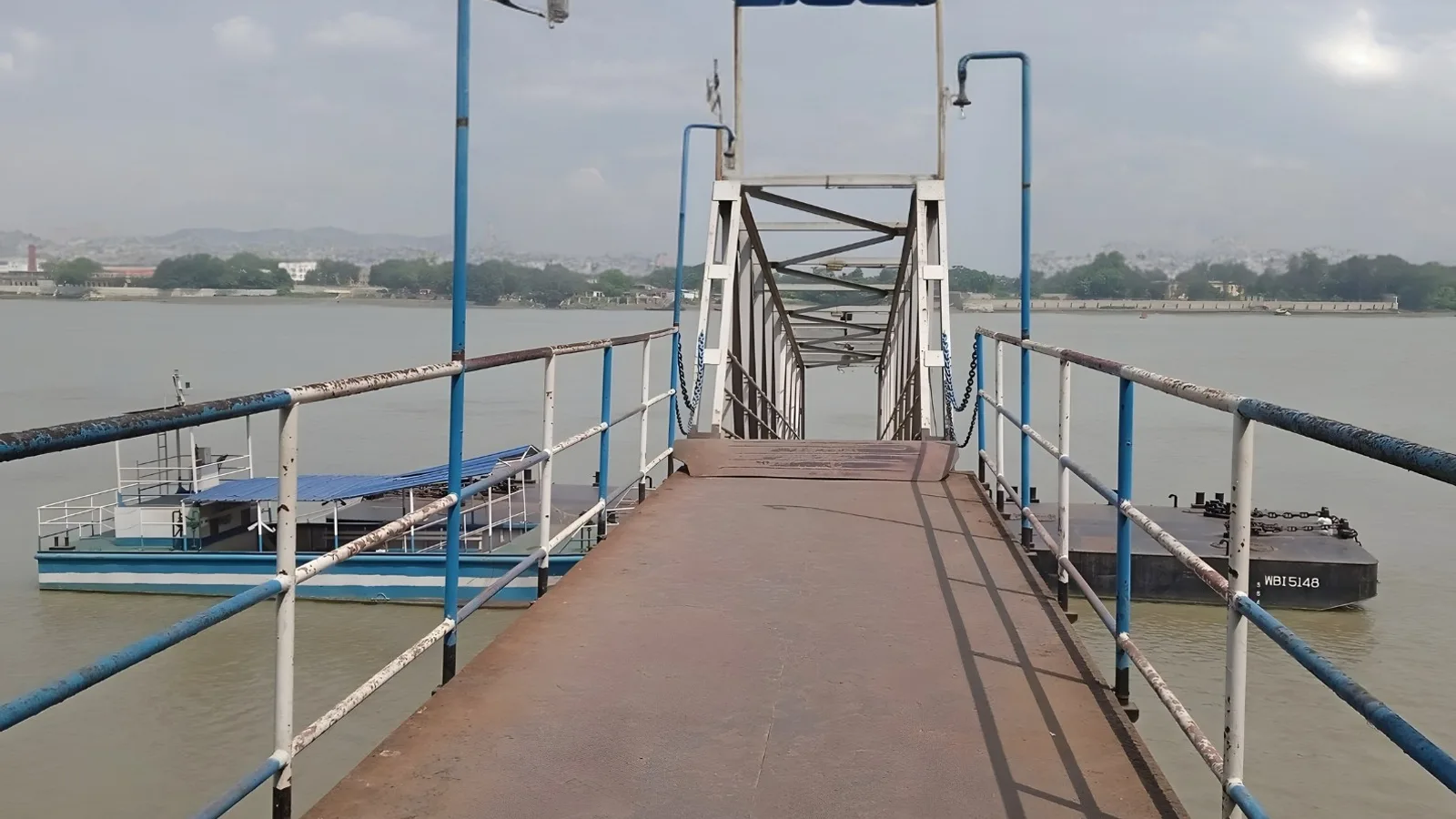 Aerial view of Budge Budge, Kolkata