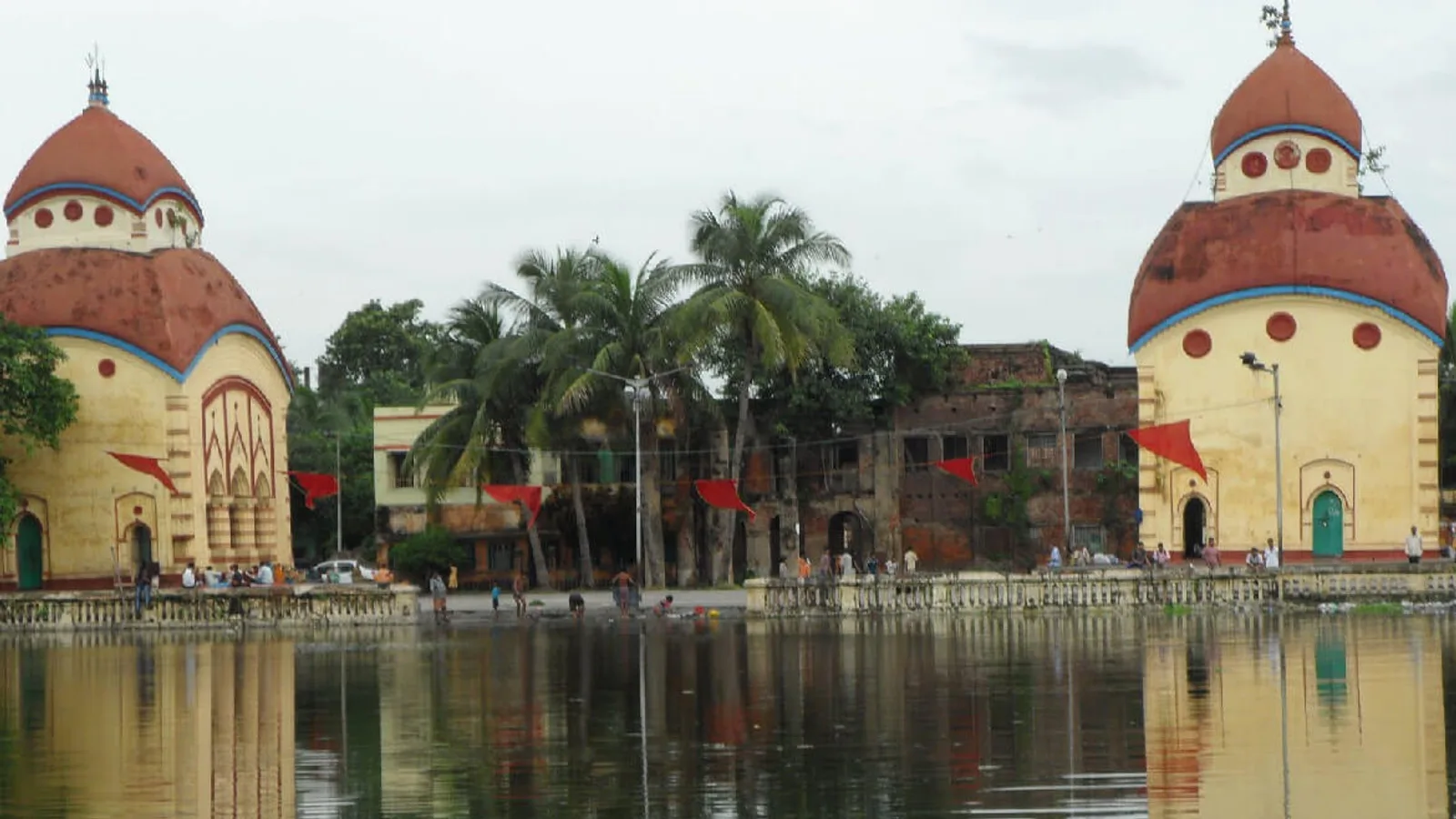 Aerial view of Burikhali, Kolkata