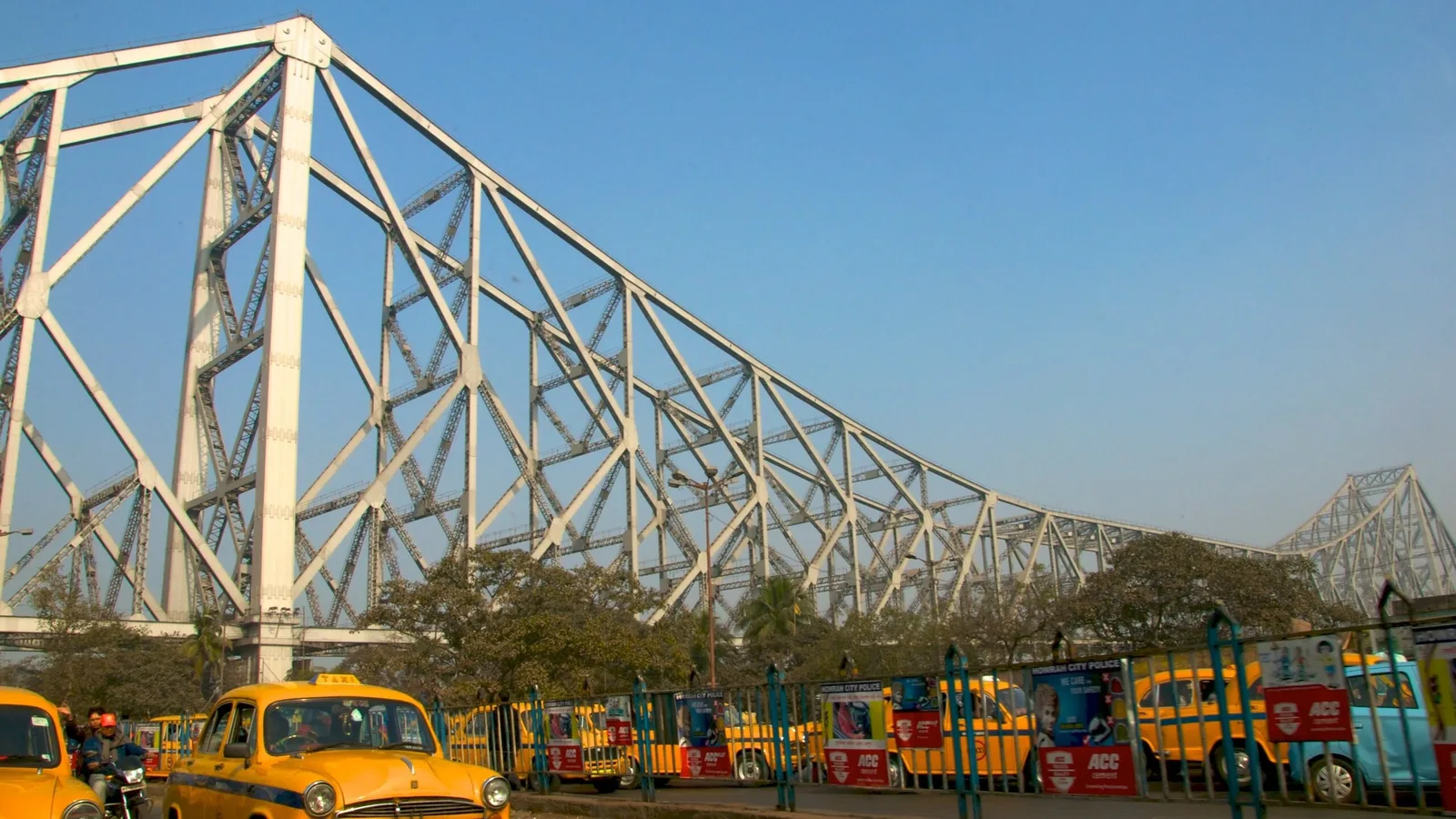 Aerial view of Howrah, Kolkata