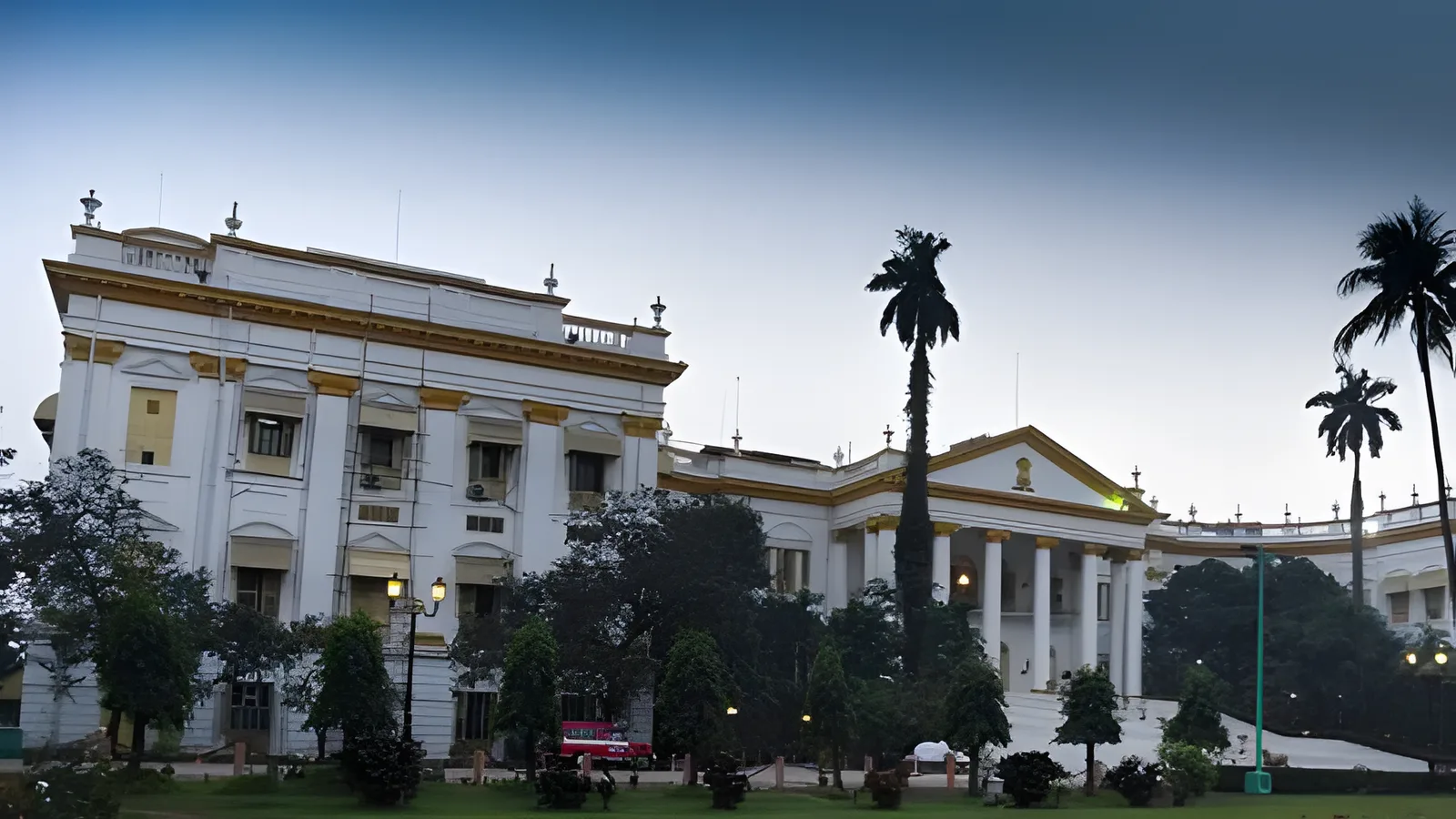Aerial view of Kulia Rajbanshi Para, Kolkata