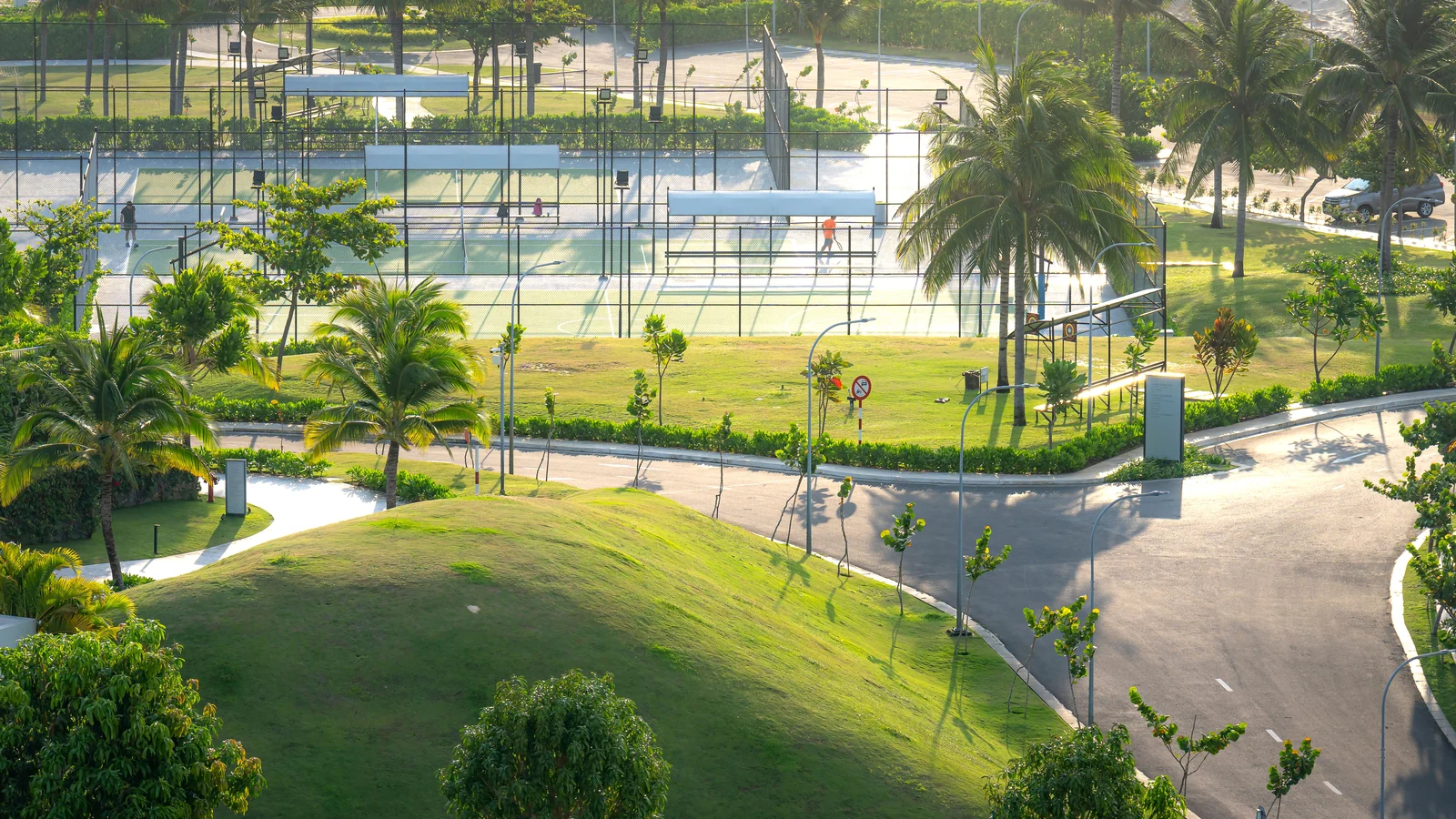 Neighbourhood park in Mahaveer Nagar, Kota