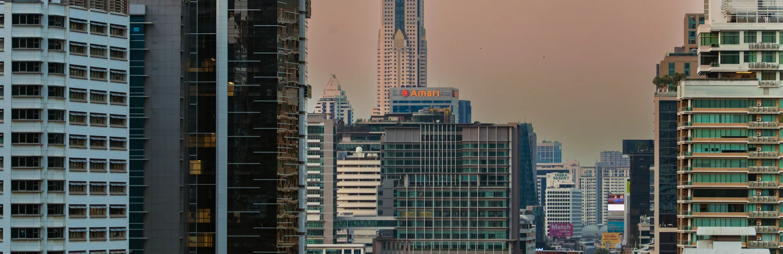 Skyline of Nanta Road, Kota at golden hour