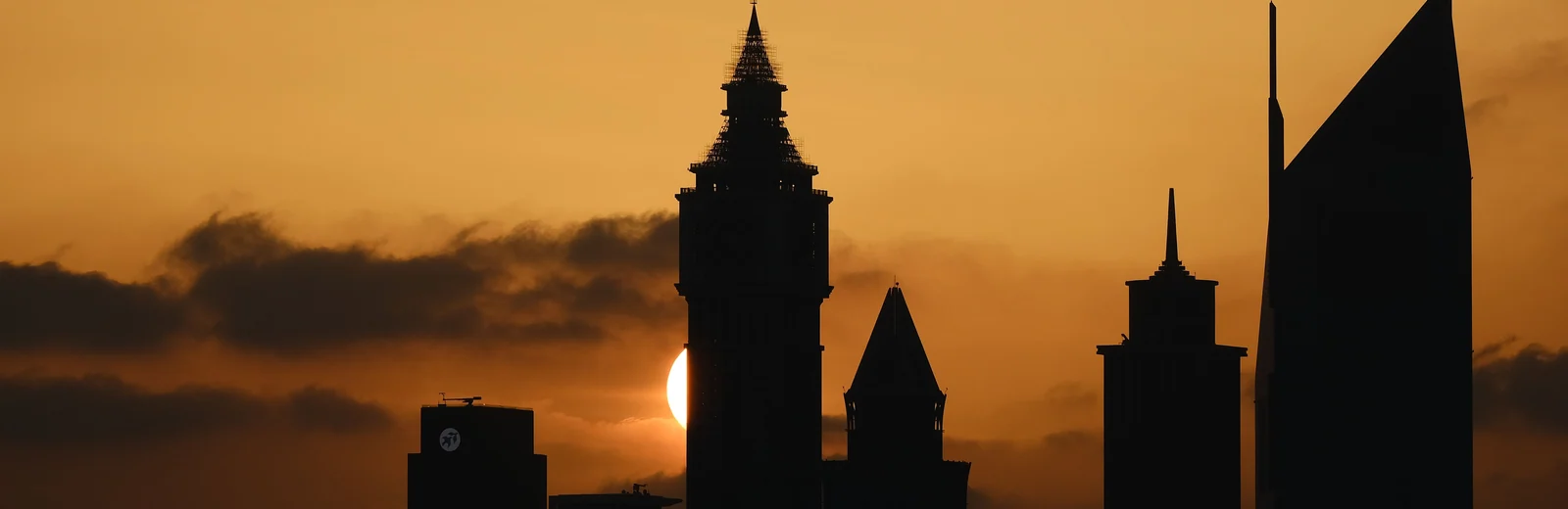 Skyline of Ahmamau, Lucknow at golden hour