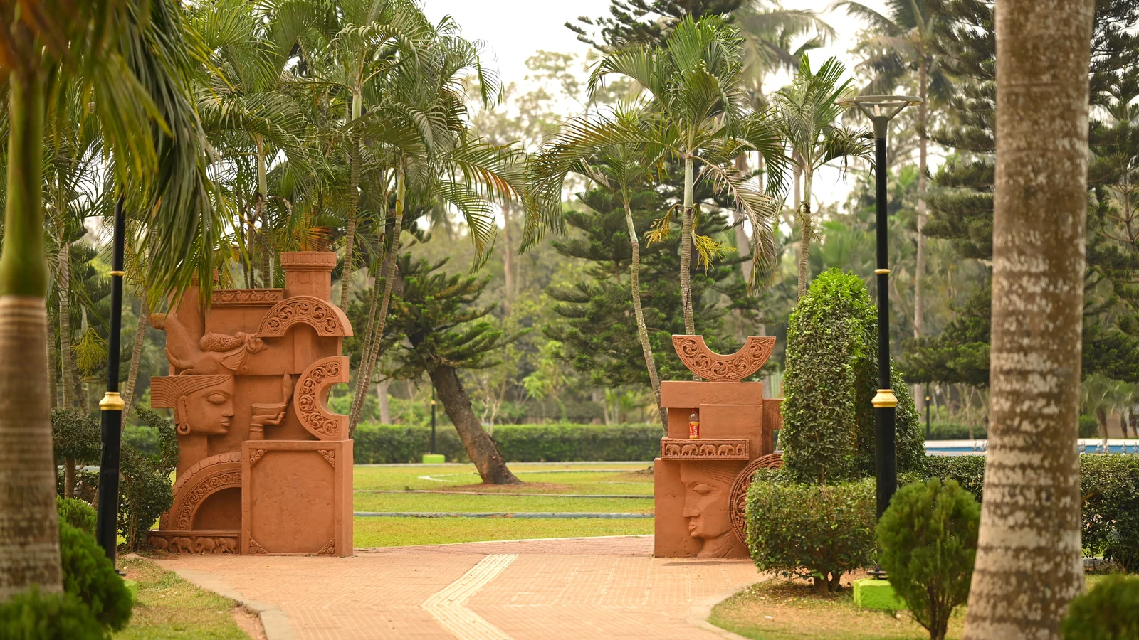 Neighbourhood park in Barha, Lucknow