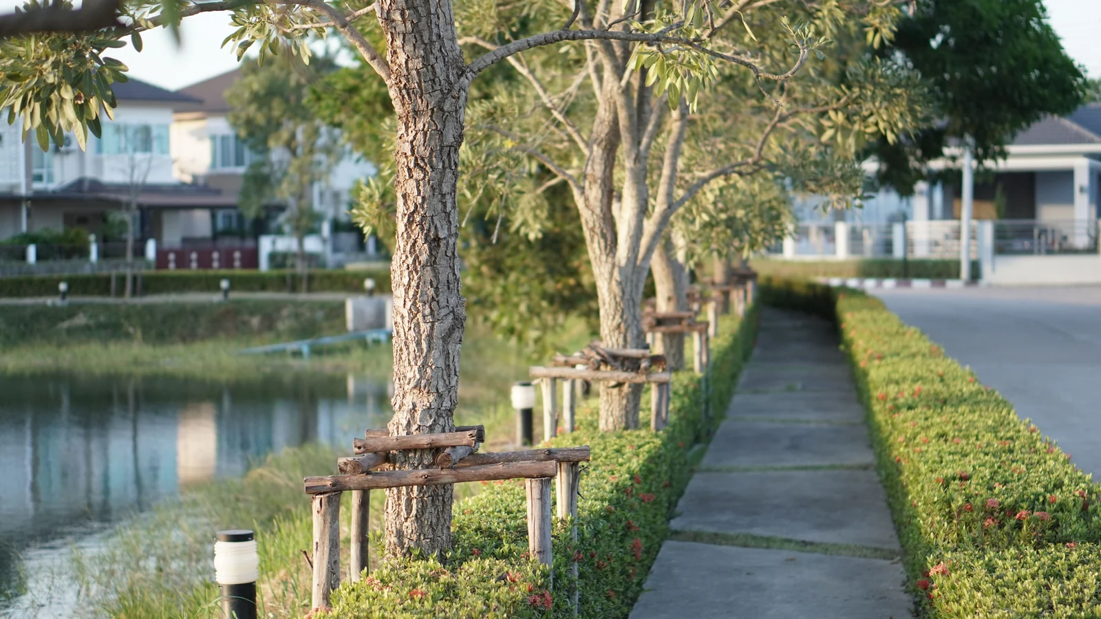 Neighbourhood park in Ghuswal Khurd, Lucknow