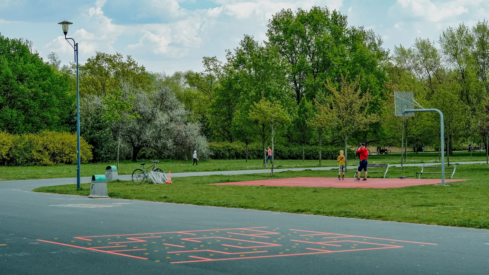 Neighbourhood park in Khujoli, Lucknow