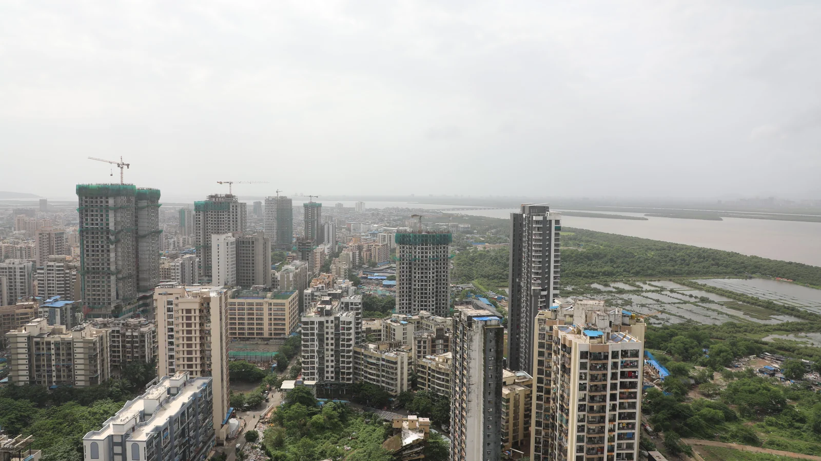 Neighbourhood park in Chunabhatti, Mumbai