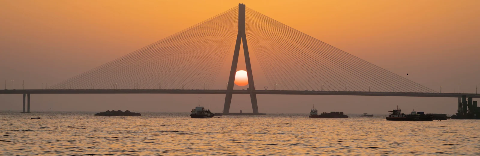 Skyline of Nalasopara East, Mumbai at golden hour