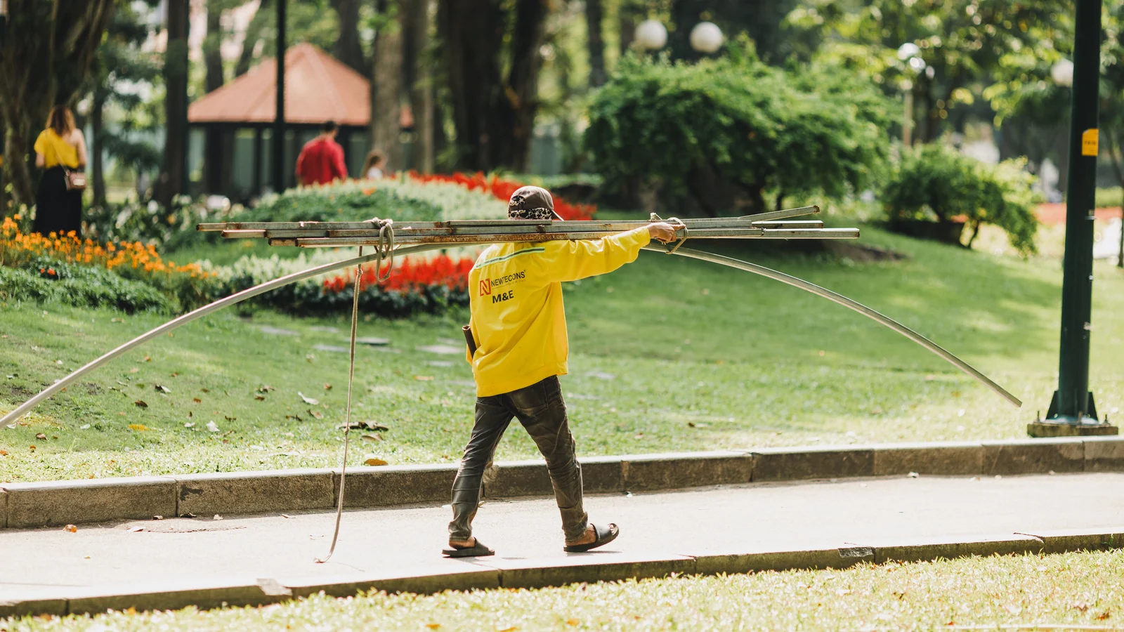 Neighbourhood park in Nalasopara East, Mumbai