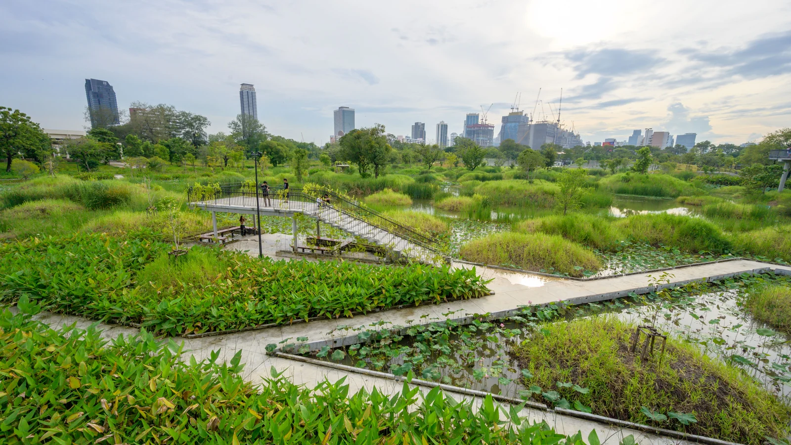 Neighbourhood park in Wadala East, Mumbai