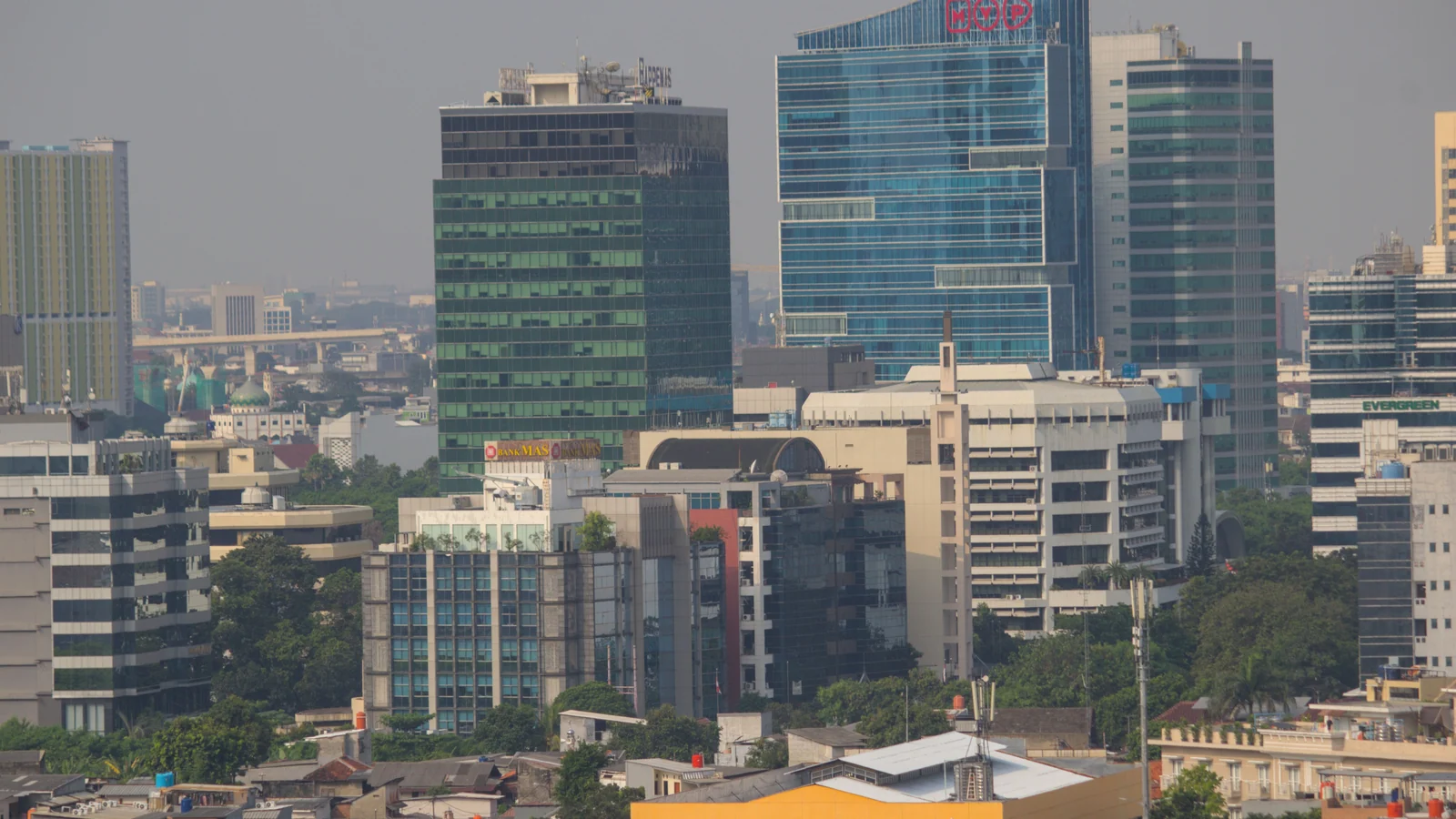 Aerial view of Pratap Nagar, Nagpur