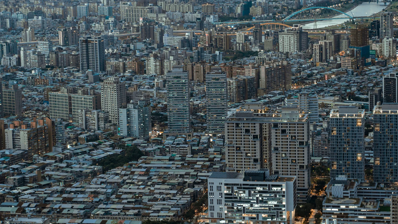 Aerial view of Dwarka, Nashik