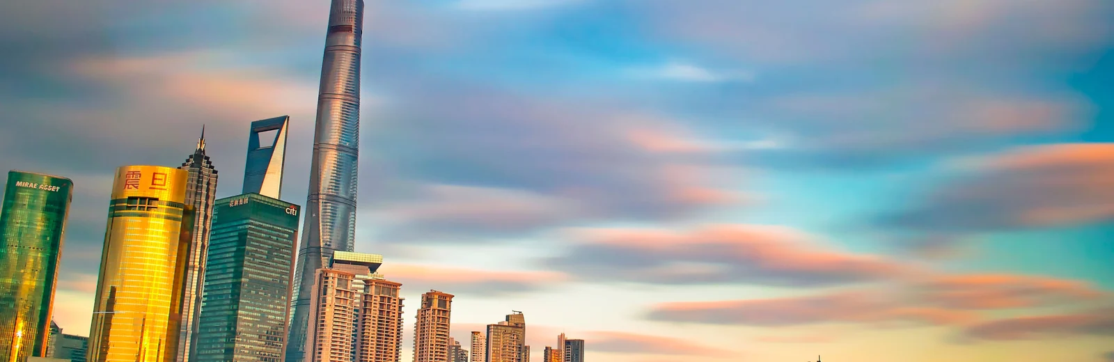 Skyline of Kamgar Colony, Nashik at golden hour