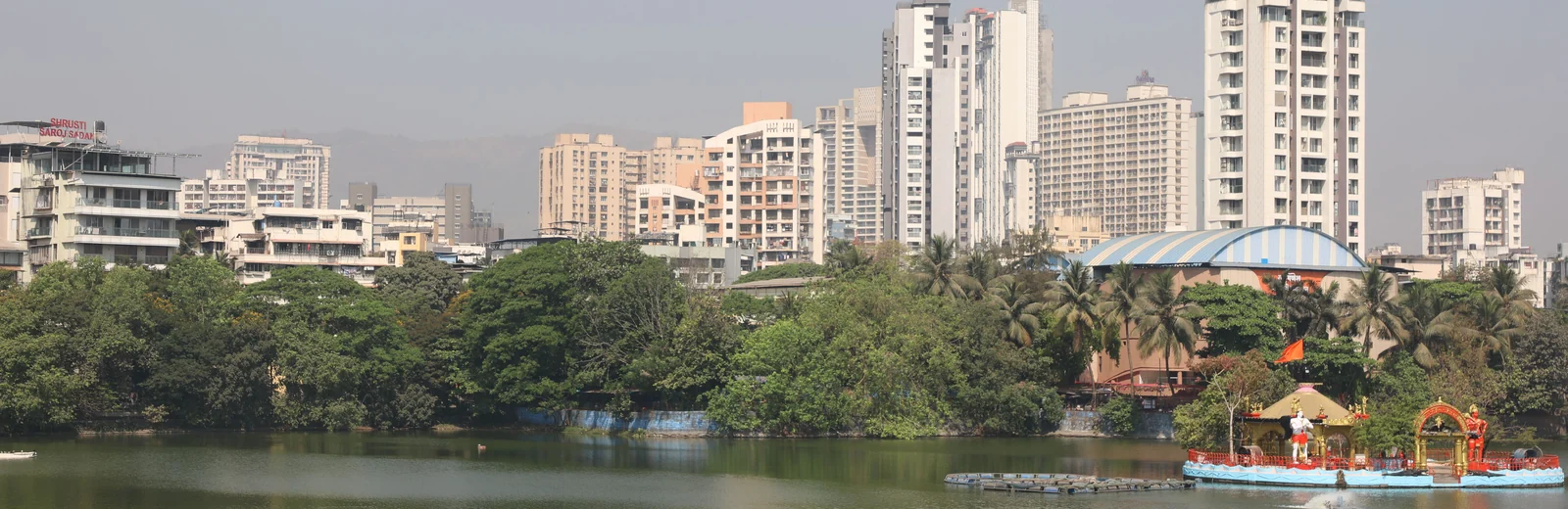 Skyline of Pimpalnare, Nashik at golden hour