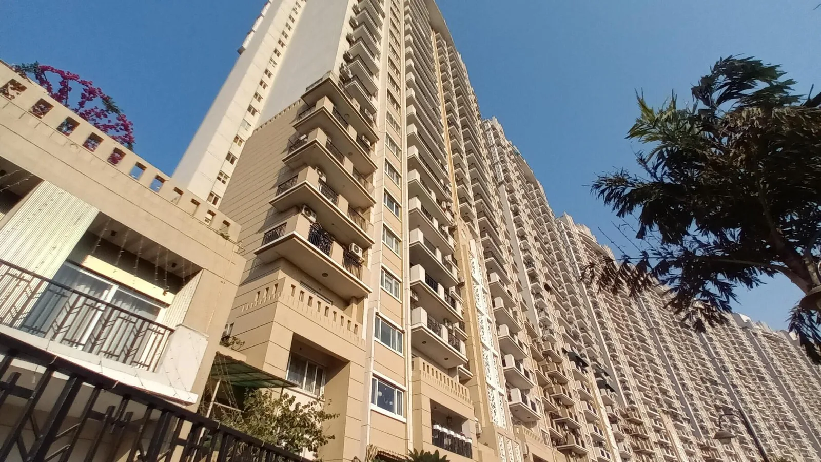 Aerial view of Sector 104, Noida