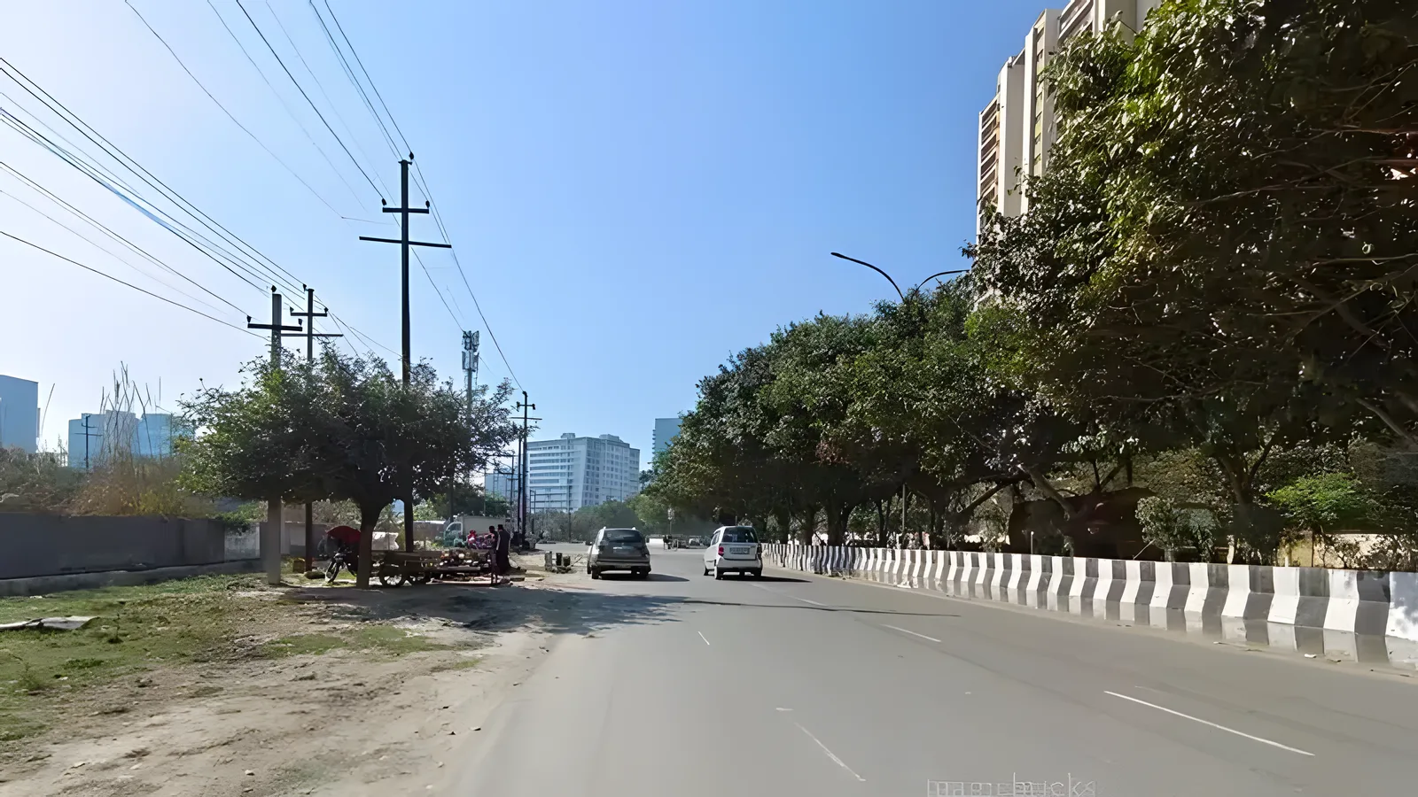 Aerial view of Sector 141, Noida