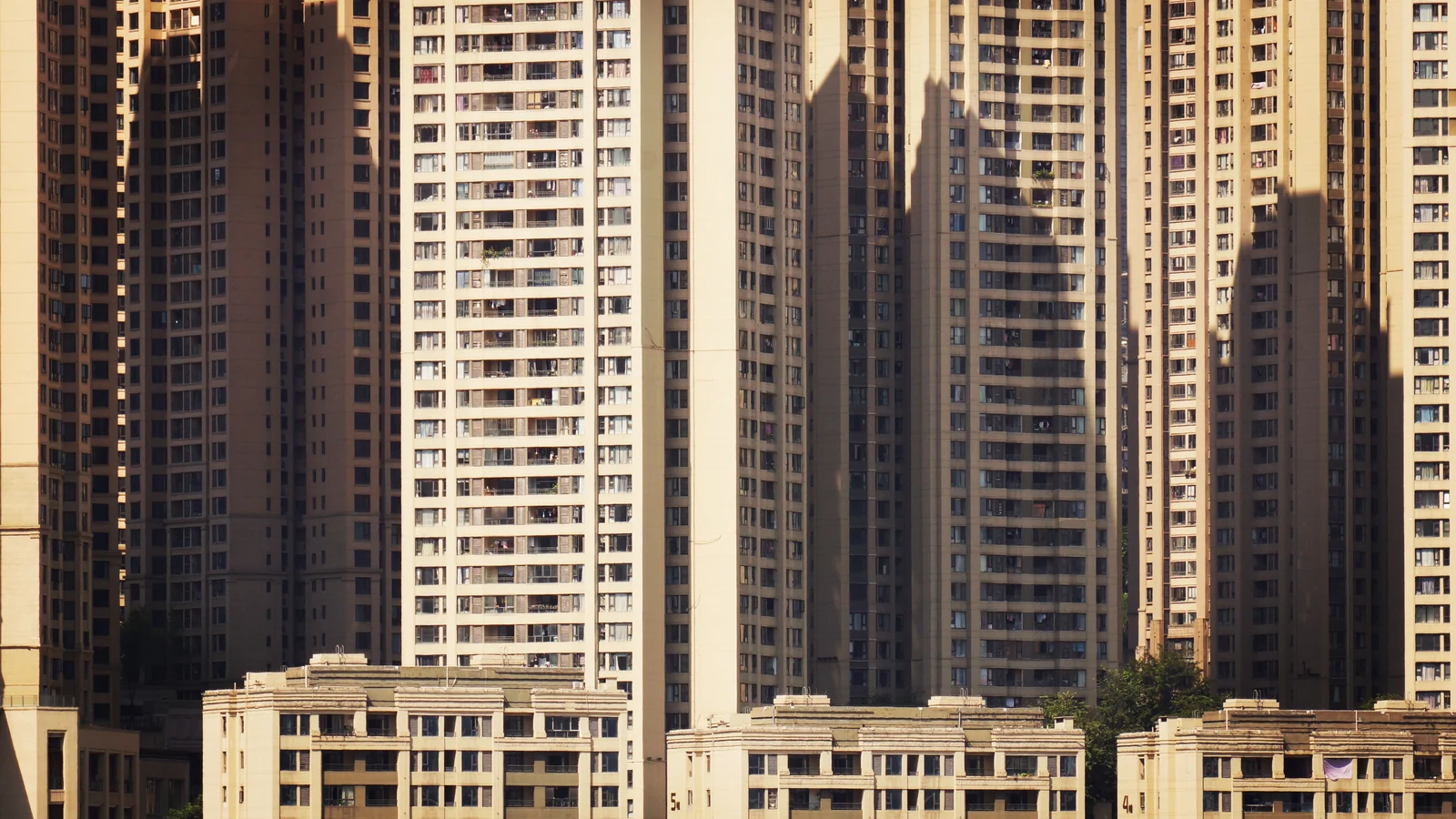 Aerial view of Sector 143, Noida