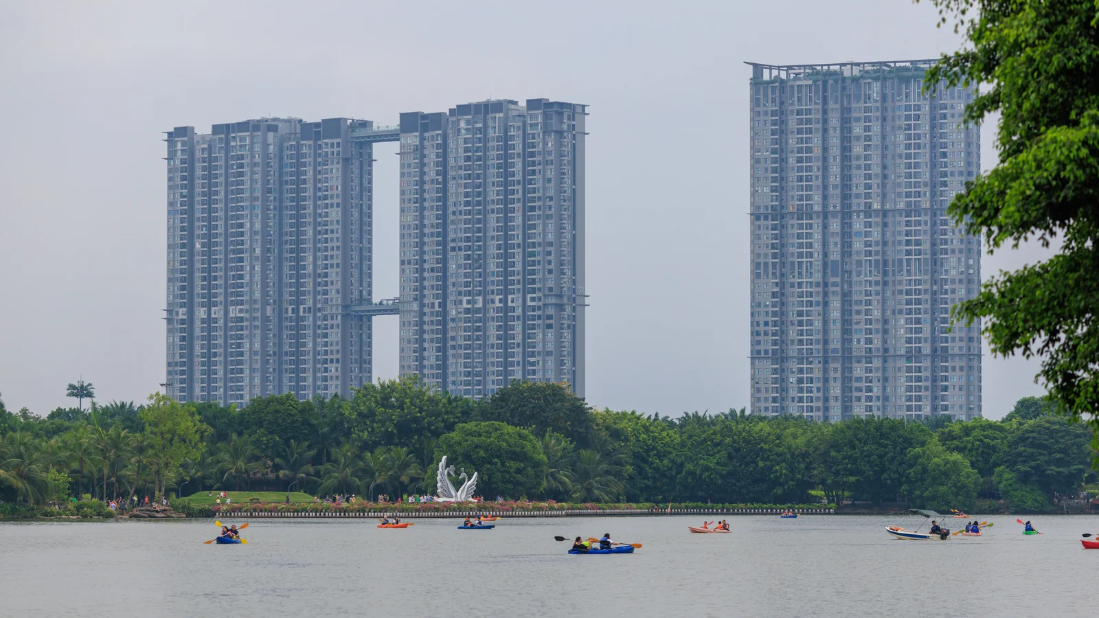 Neighbourhood park in Sector 164, Noida