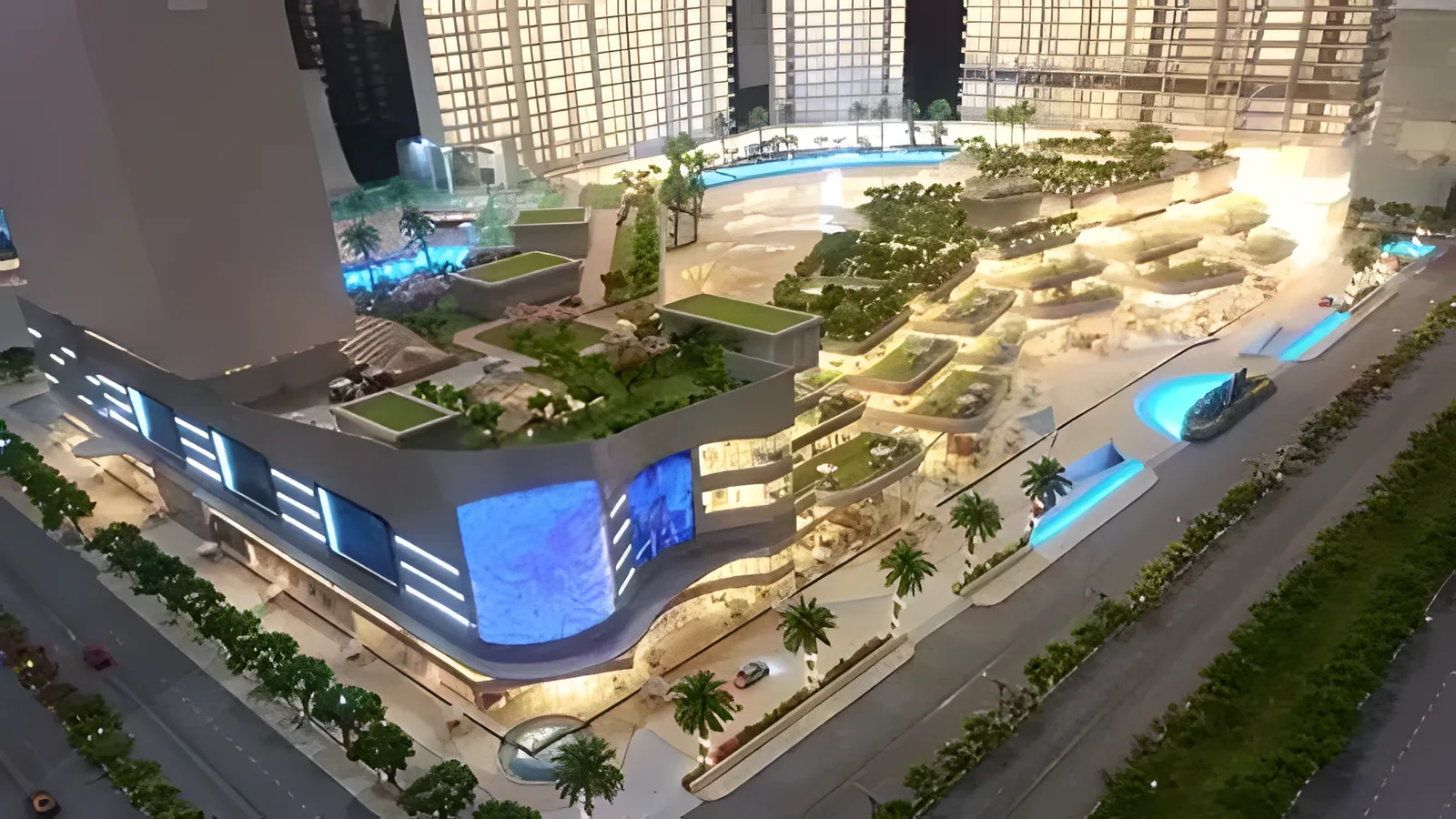 Aerial view of Sector 94A, Noida