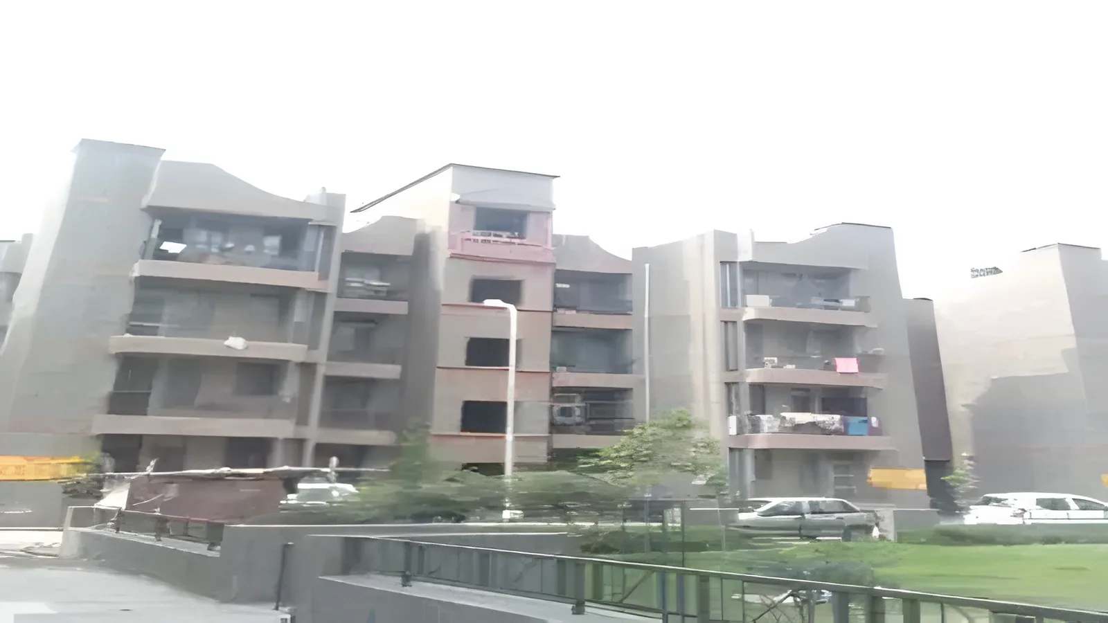 Aerial view of Sector 99, Noida