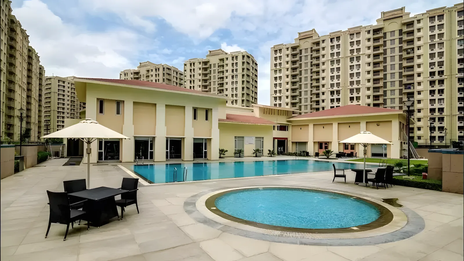 Aerial view of Suthiyana, Noida