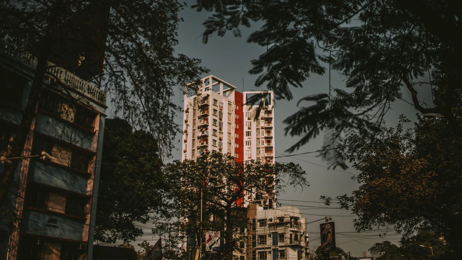 Aerial view of Bhosari MIDC, Pune