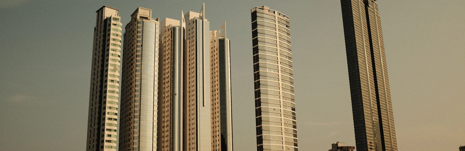 Skyline of Sahakar Nagar, Pune at golden hour