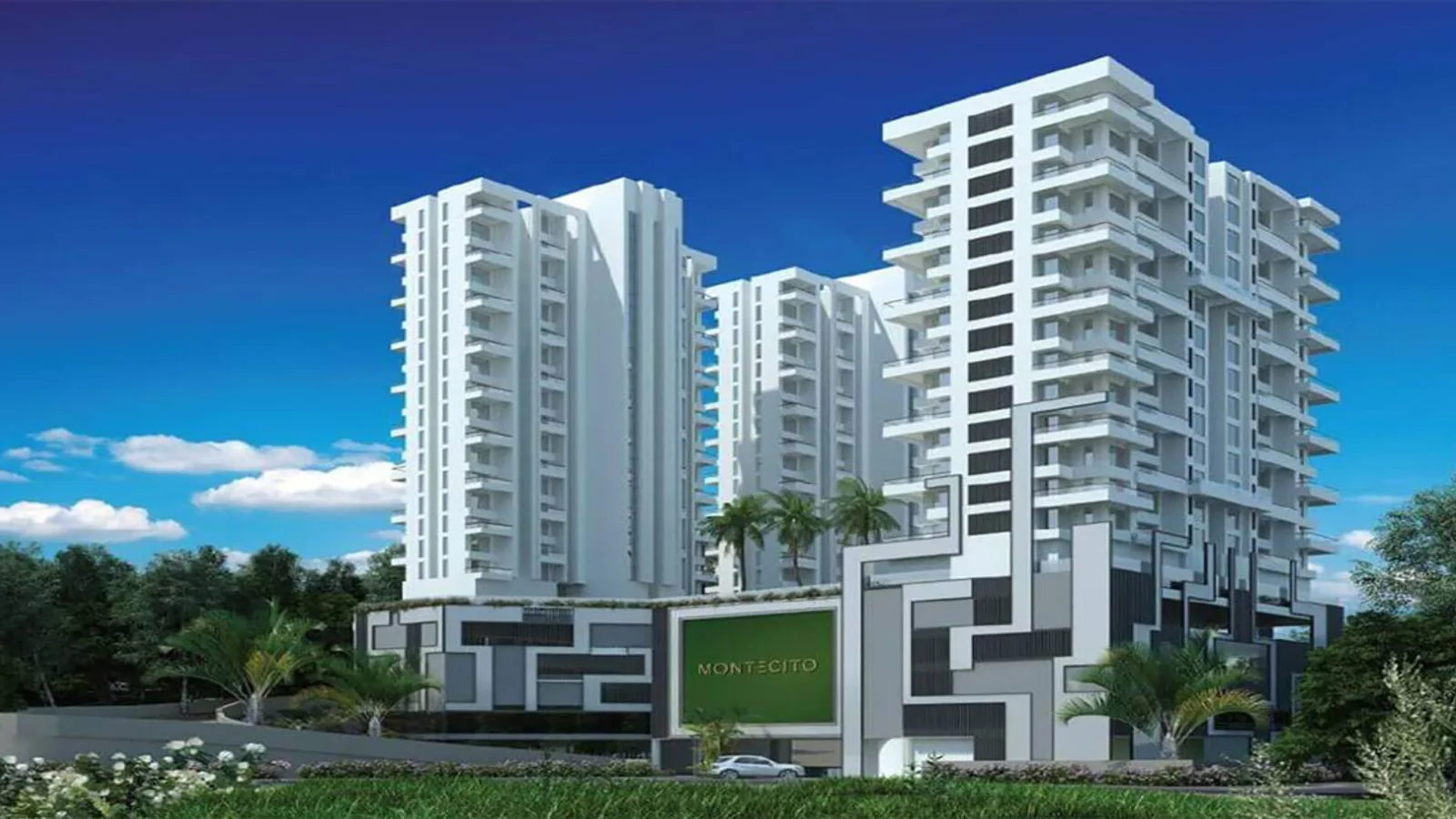 Aerial view of Sahakar Nagar, Pune