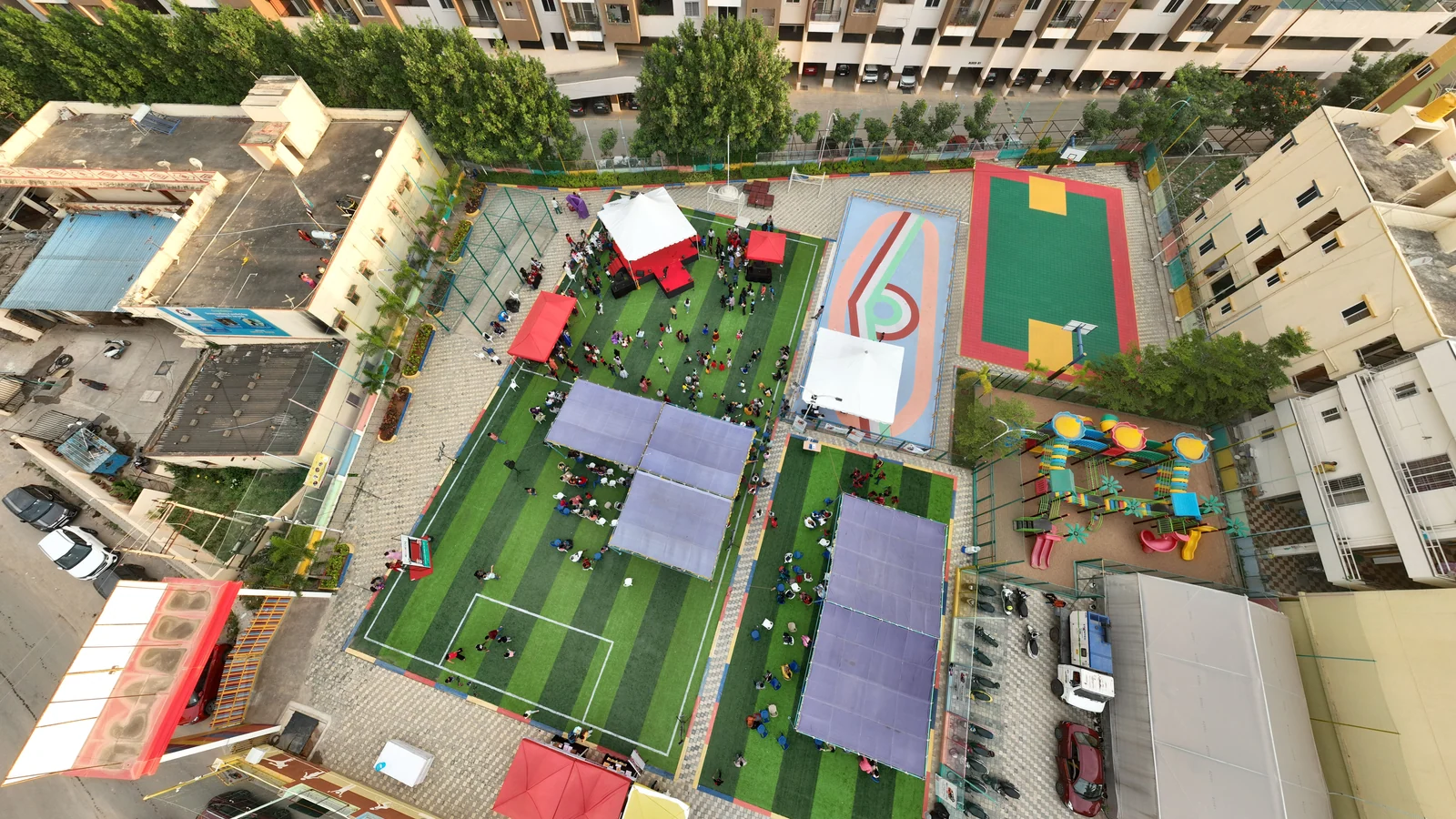 Neighbourhood park in Talegaon Dabhade, Pune