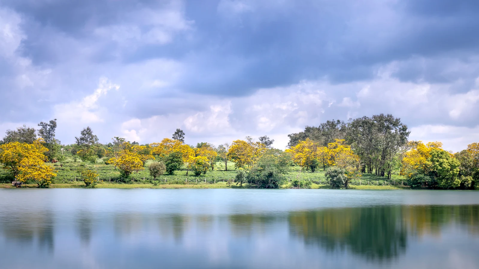 Neighbourhood park in Aji Dam, Rajkot
